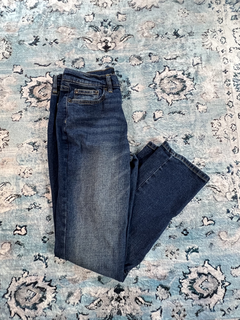 Member's Mark Men's Straight Jeans — Classic Dark Blue Denim 32Wx32L